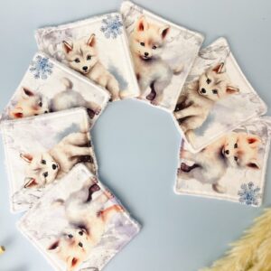 Set de lingettes loups