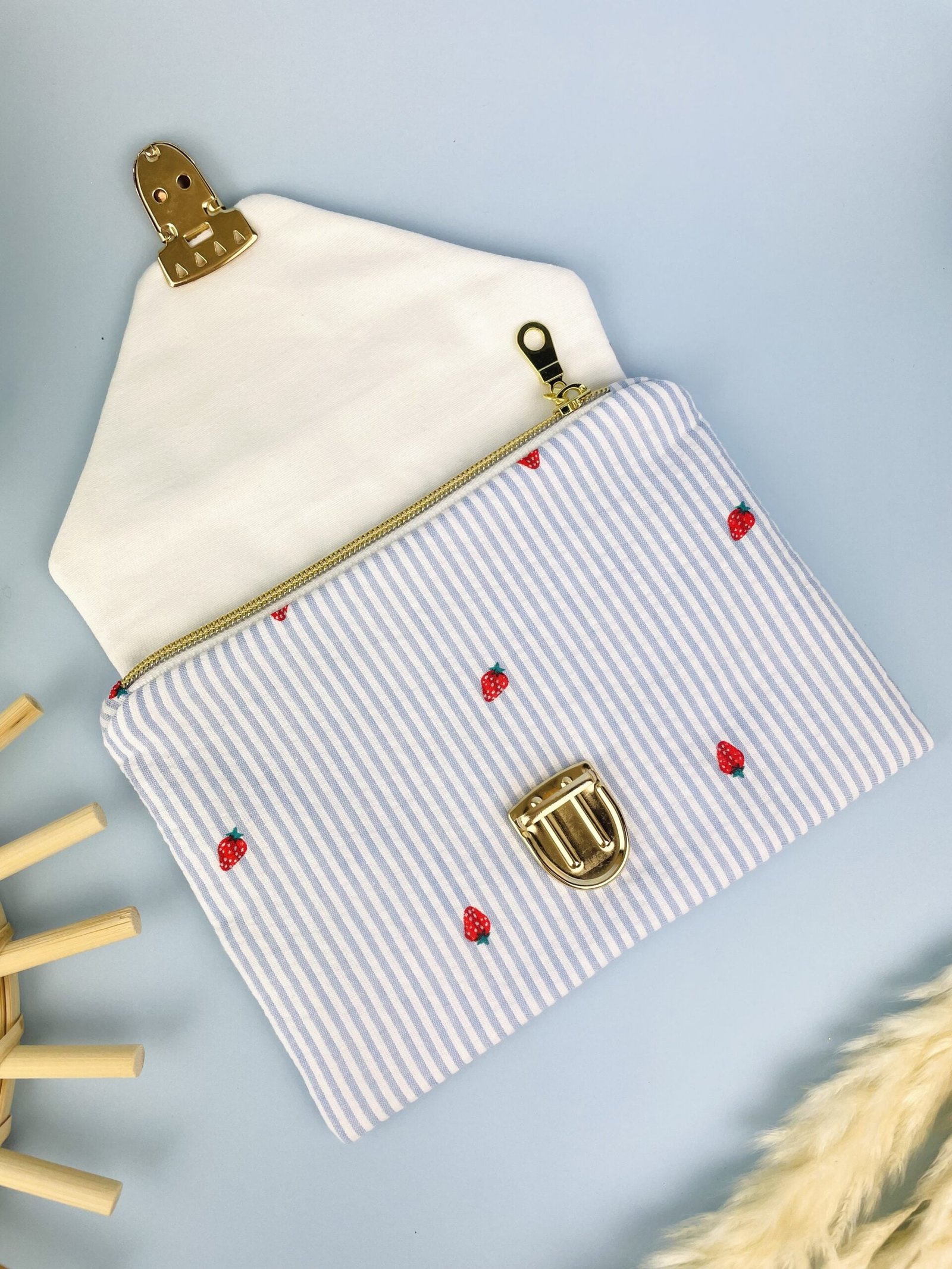 Pochette plate fraise – Image 2