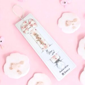 Attache tétine cerises